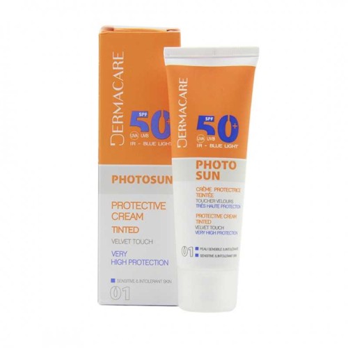 DERMACARE PHOTOSUN CREME PROTECTRICE TEINTEE 01 SPF50+ 50ML