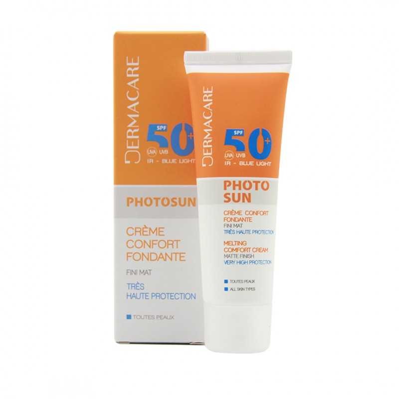 DERMACARE PHOTOSUN CREME CONFORT INVISIBLE SPF50+ 50ML