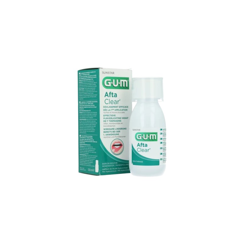 GUM AFTACLEAR BAIN DE BOUCHE 120ML