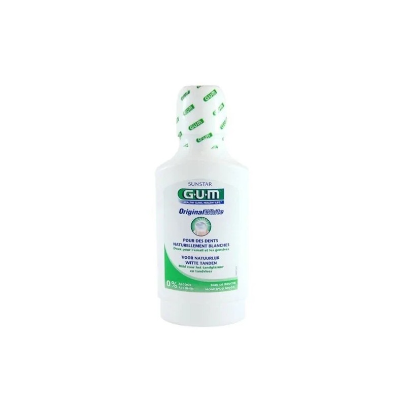 GUM BAIN DE BOUCHE ORIGINAL WHITE 300ML