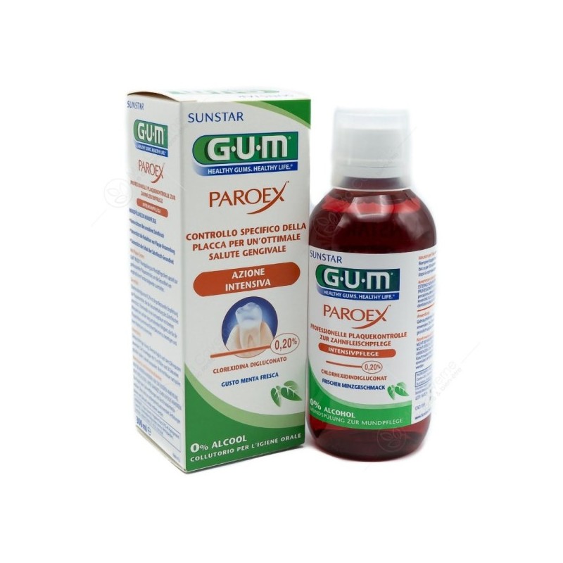 GUM BAIN DE BOUCHE PAROEX 0.20% 300ML