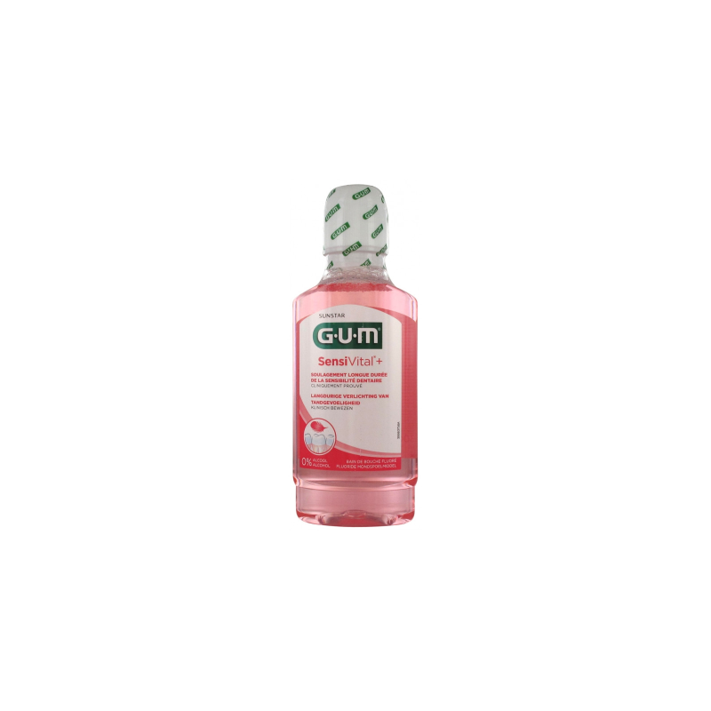 GUM BAIN DE BOUCHE SENSIVITAL+ 300ML