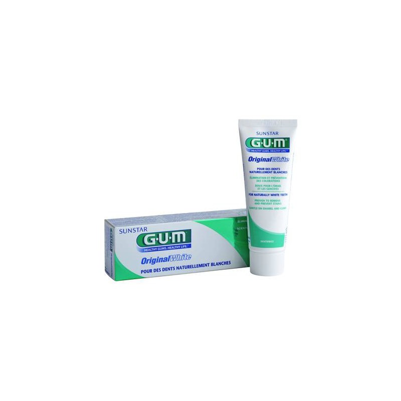 GUM DENTIFRICE ORIGINAL WHITE 75ML