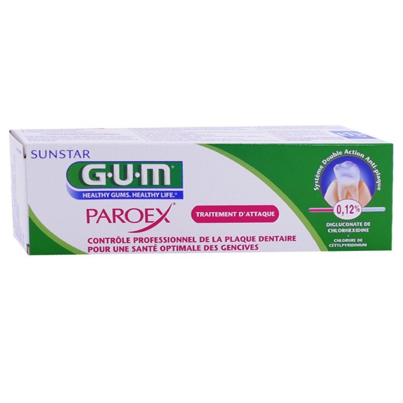 GUM DENTIFRICE PAROEX 75ML