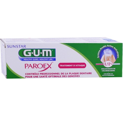 GUM DENTIFRICE PAROEX 75ML