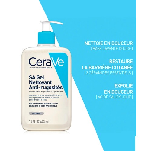 CERAVE GEL NETTOYANT ANTI RUGOSITES 236ML