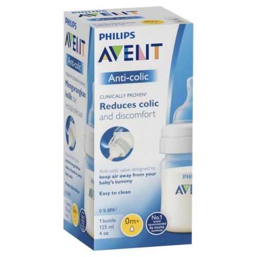 PHILIPS AVENT BIBERON ANTI-COLIQUE 0 MOIS+ 125ML