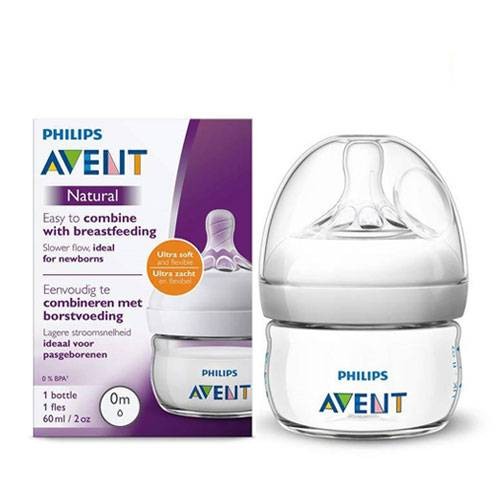 PHILIPS AVENT BIBERON NATUREL 0MOIS+ 60ML