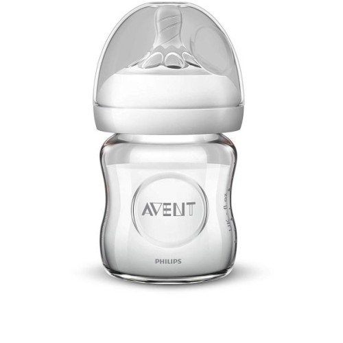 PHILIPS AVENT BIBERON NATUREL EN VERRE 0MOIS+ 120ML