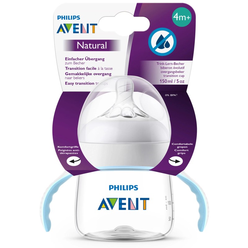 PHILIPS AVENT TASSE NATUREL D'APPRENTISSAGE 4MOIS+ 150ML