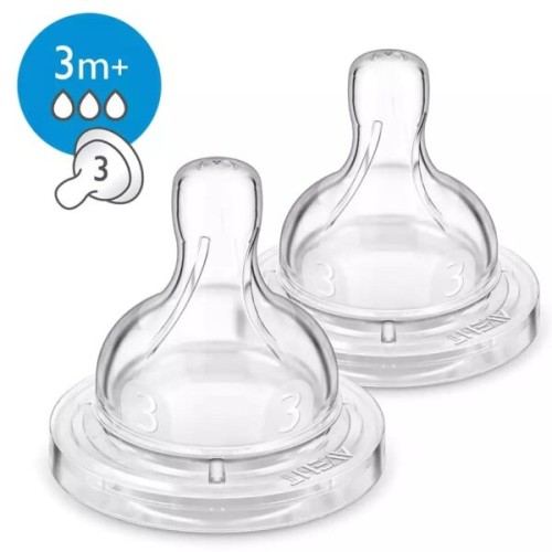 PHILIPS AVENT TETINE ANTI-COLIQUE 3MOIS+ DEBIT 3 2 PIECES