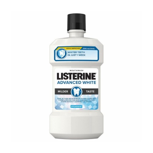 LISTERINE BAIN DE BOUCHE ADVANCED WHITE GOUT DOUX 250ML