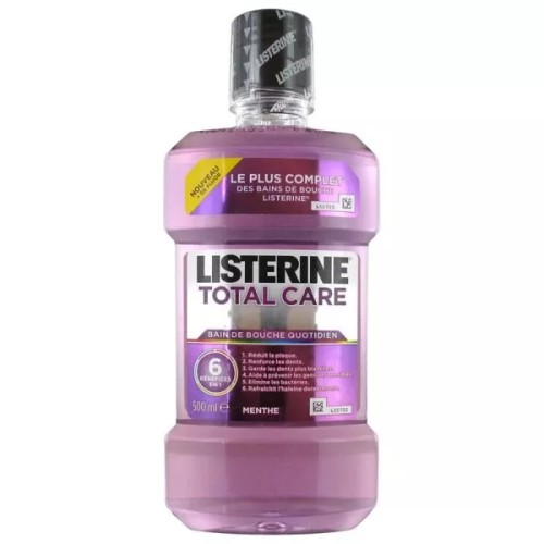 LISTERINE BAIN DE BOUCHE TOTAL CARE MENTHE 500ML