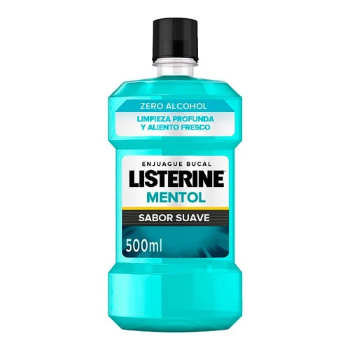 LISTERINE BAIN DE BOUCHE MENTOL 500ML