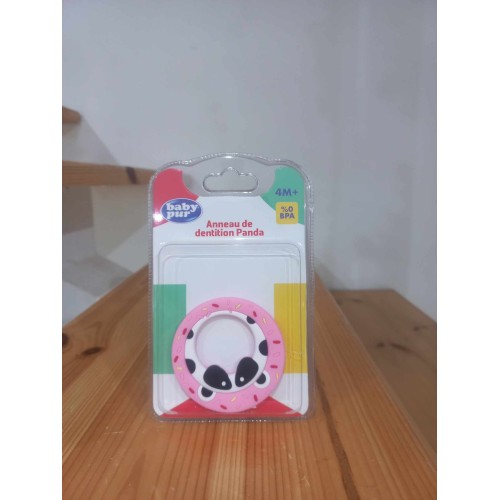 BABY PUR ANNEAU DE DENTITION PANDA 4M+