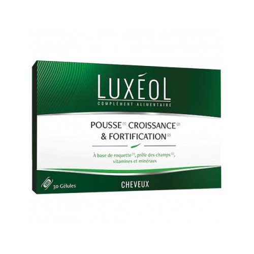 LUXEOL POUSSE CROISSANCE ET FORTIFICATION BOITE DE 30 GELULES