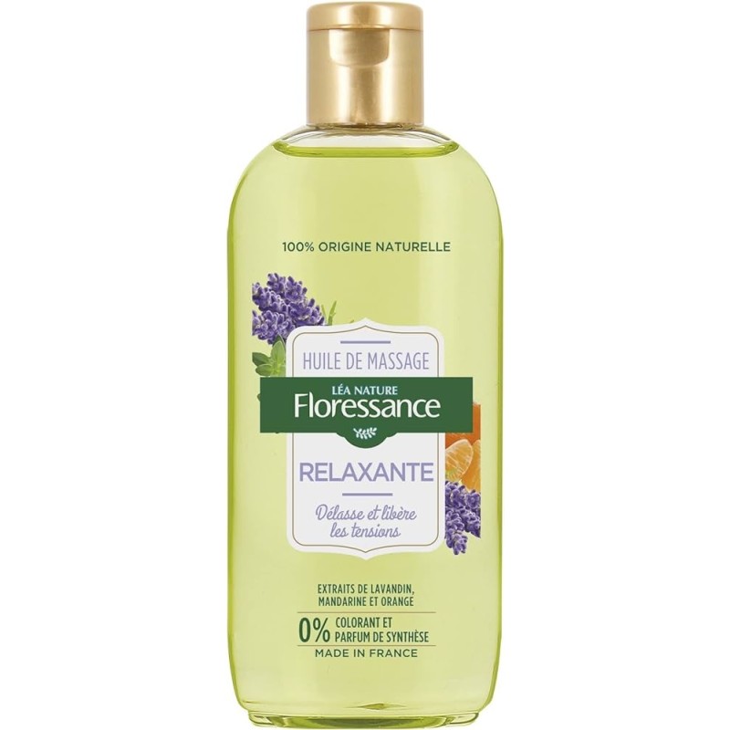 FLORESSANCE HUILE DE MASSAGE RELAXANTE 150ML