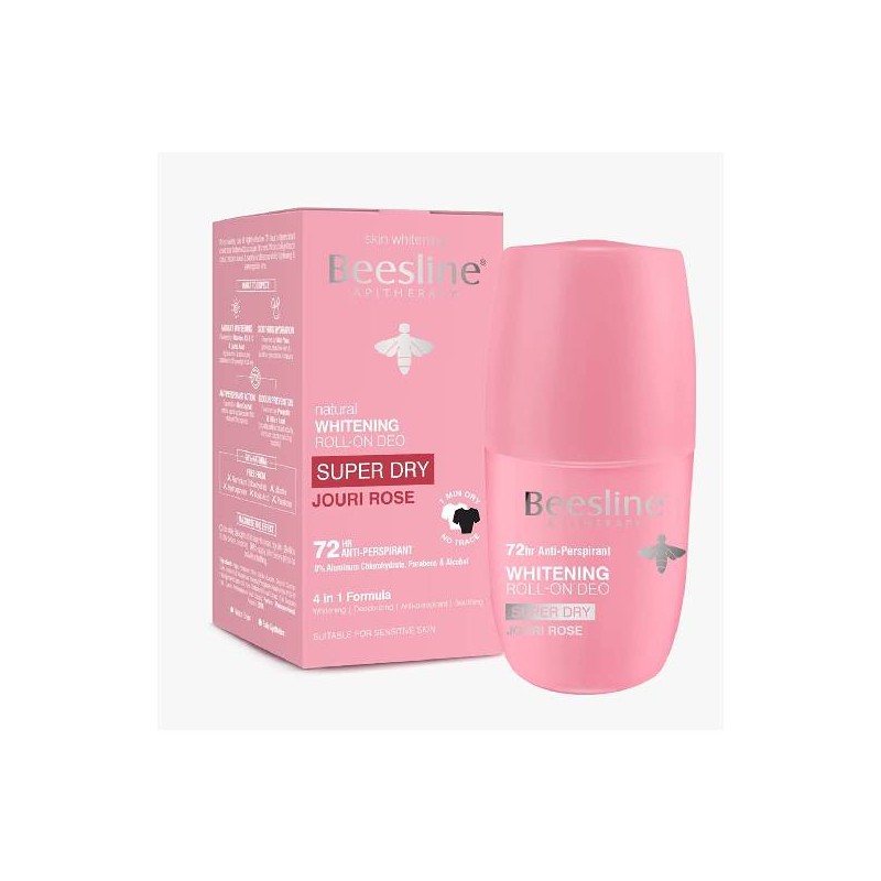 BEESLINE DEODORANT ECLAIRCISSANTE JOURI ROSE 50ML