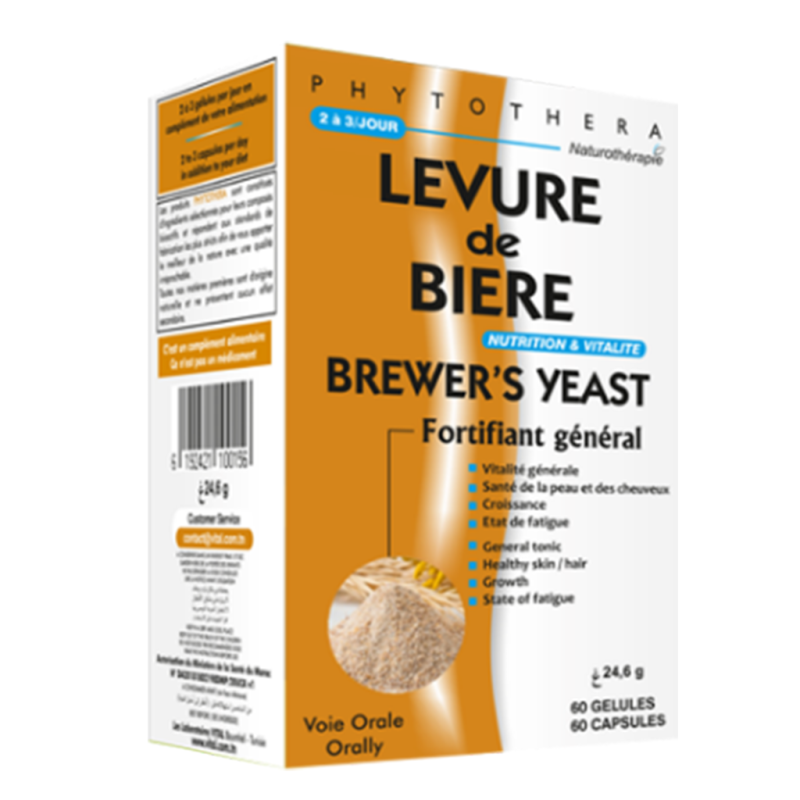 PHYTOTHERA LEVURE DE BIERE BOITE DE 60 GELULES