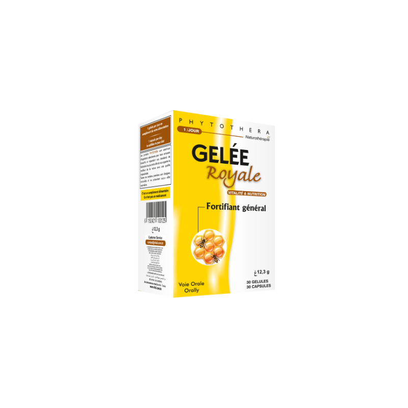 PHYTOTHERA GELEE ROYAL BOITE DE 30 GELULES