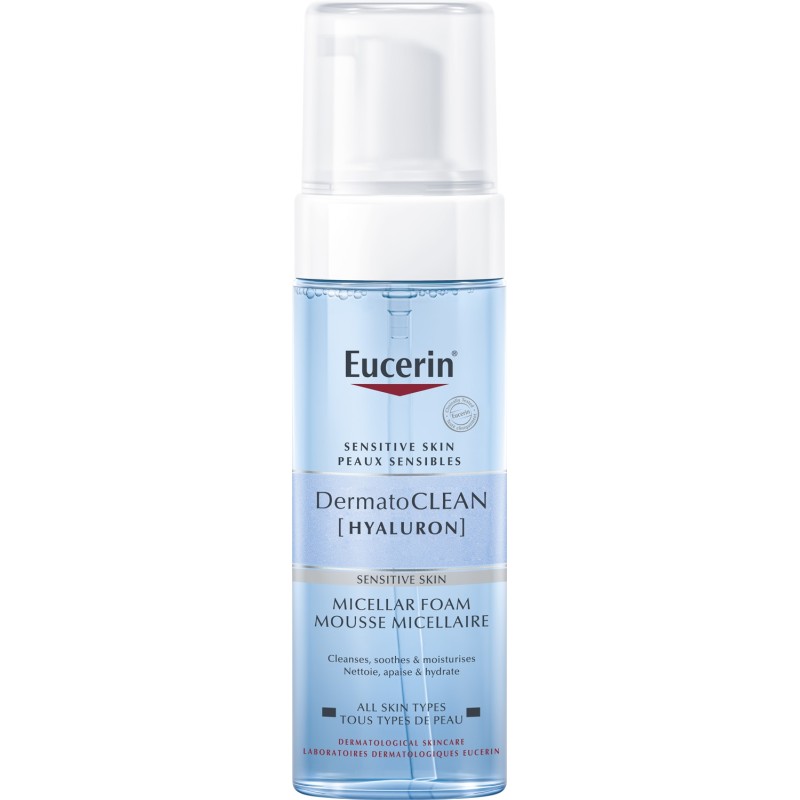 EUCERIN DERMATOCLEAN HYALURON MOUSSE MICELLAIRE 150ML