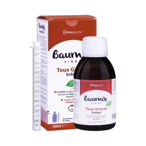 BELPHARMA BAUMIX SIROP TOUX GRASSE ENFANT 150ML