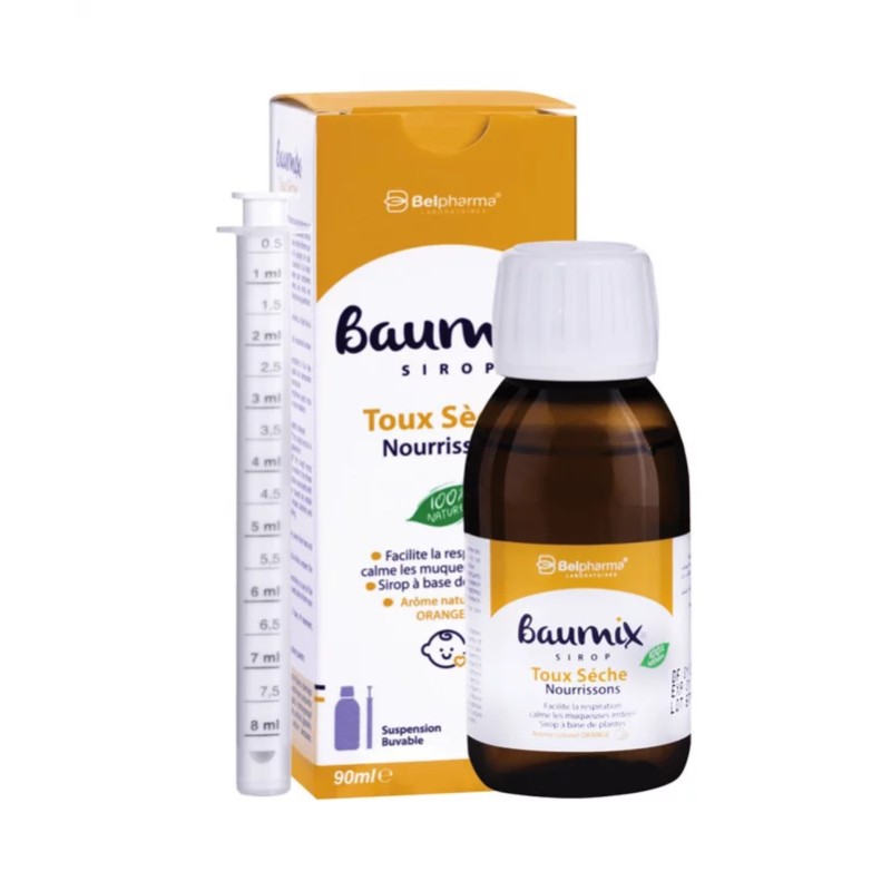 BELPHARMA BAUMIX SIROP TOUX SECHE NOURISSONS 90ML