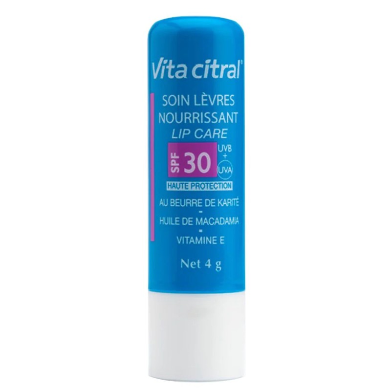 VITA CITRAL SOIN LEVRES NOURRISSANT SPF30 4GR