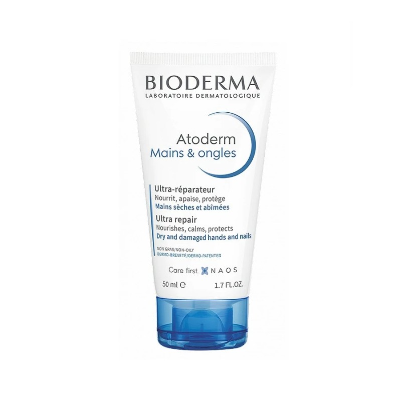 BIODERMA ATODERM CREME MAINS ET ONGLES 50ML