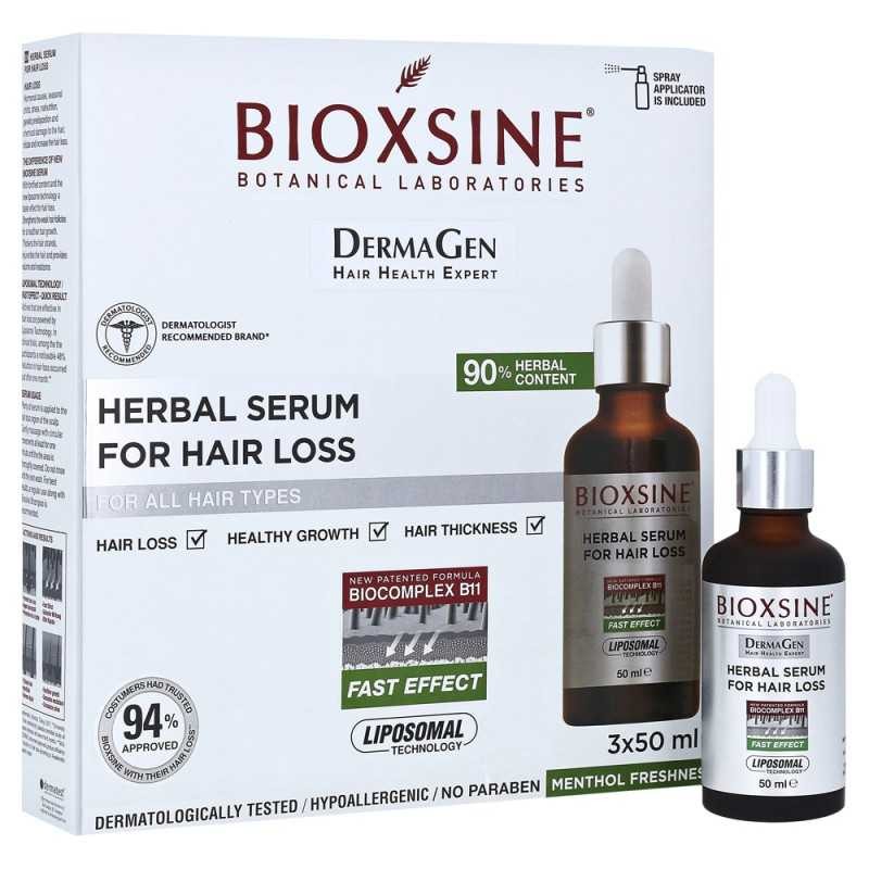 BIOXSINE COFFRET SERUM ANTI-CHUTE 3*50ML