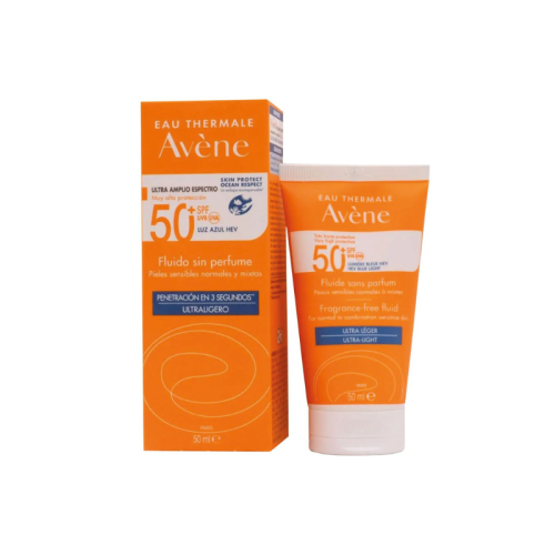 AVENE ECRAN FLUIDE INVISIBLE SPF50+ 50ML