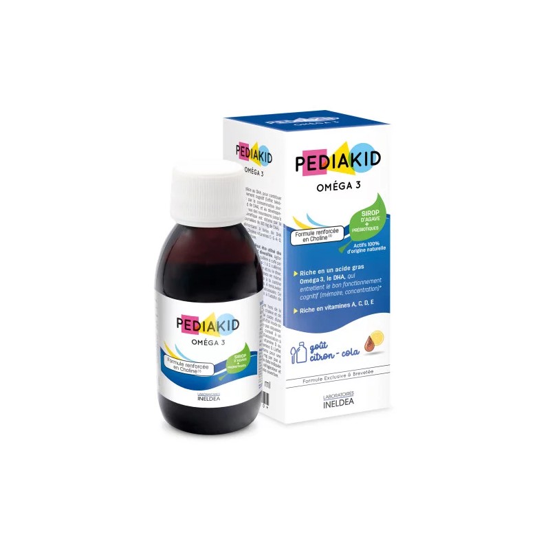 PEDIAKID OMEGA-3 SIROP 125ML