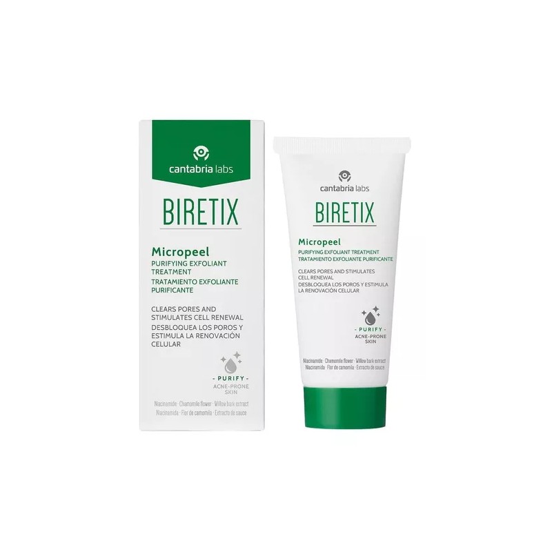 BIRETIX MICROPEEL SOIN EXFOLIANT PURIFIANT 50ML