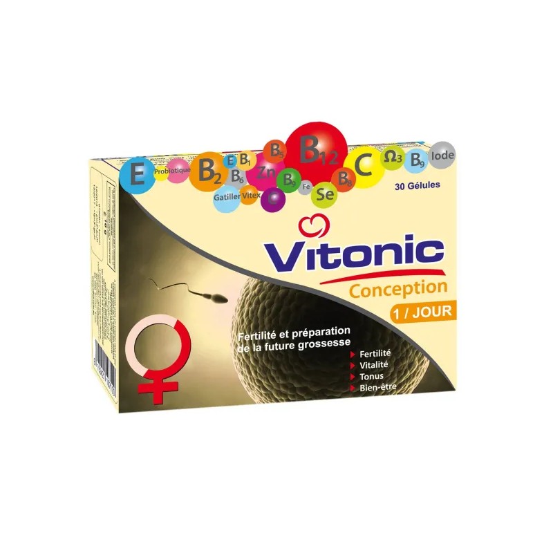 VITONIC CONCEPTION BOITE DE 30 GELULES