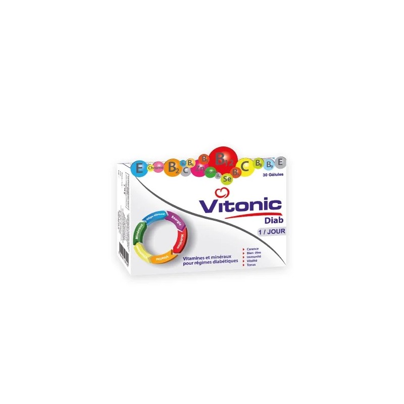 VITONIC DIAB BOITE DE 30 GELULES