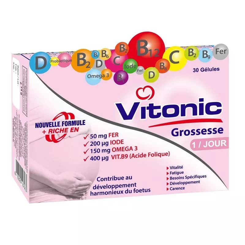 VITONIC GROSSESSE BOITE DE 30 GELULES