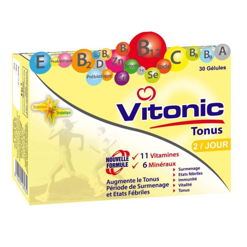 VITONIC TONUS BOITE DE 30 GELULES