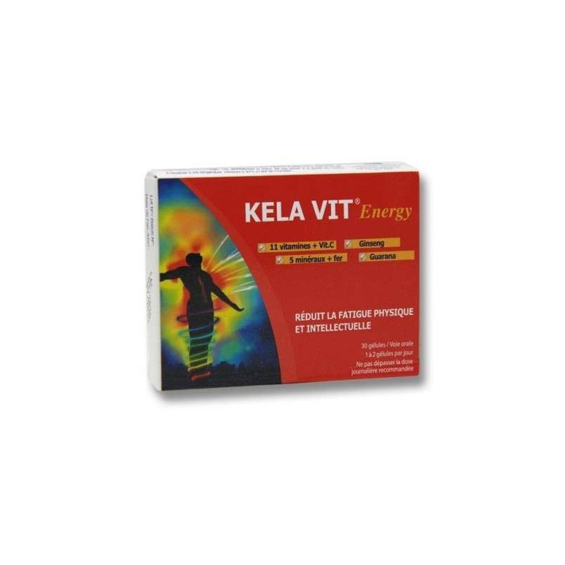 XEN KELA VIT ENERGY BOITE DE 30 GELULES