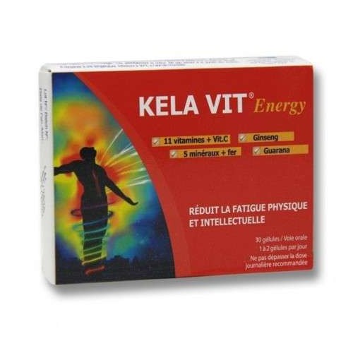 XEN KELA VIT ENERGY BOITE DE 30 GELULES