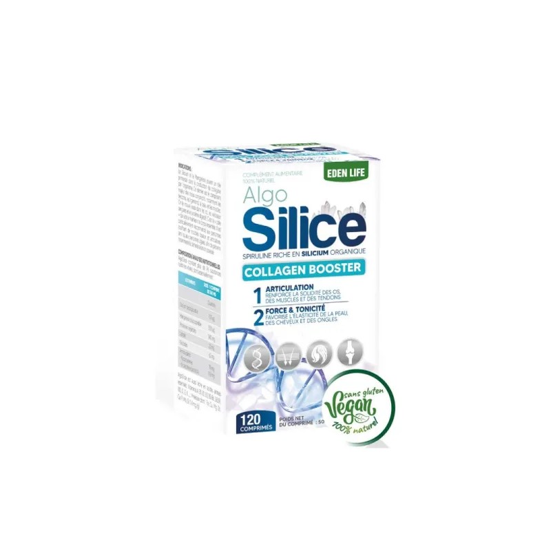 EDEN LIFE ALGO SILICE BOITE DE 120 COMPRIMES