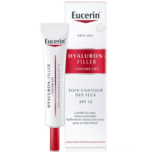 EUCERIN HYALURON-FILLER + VOLUME LIFT SOIN CONTOUR DES YEUX SPF15 15ML