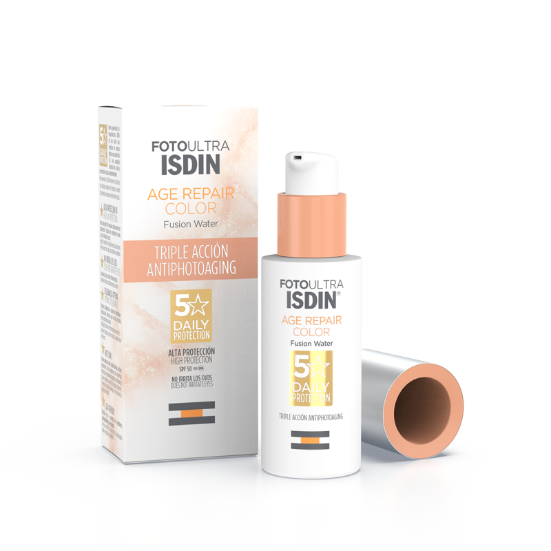 ISDIN ECRAN AGE REPAIR COLOR FUSION WATER SPF50+50ML