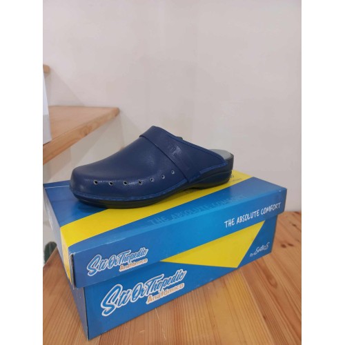 CHAUSSURE STI SABOT FEMME 114A BLEU ROI POINTURE 37