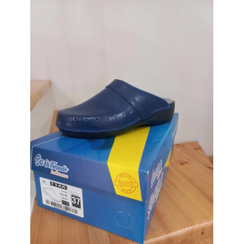 CHAUSSURE STI SABOT FEMME 114A BLEU ROI POINTURE 37