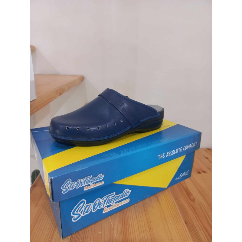 CHAUSSURE STI SABOT FEMME 114A BLEU ROI POINTURE 38