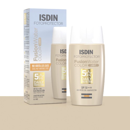 ISDIN ECRAN FUSION WATER COLOR LIGHT SPF50+ 50ML