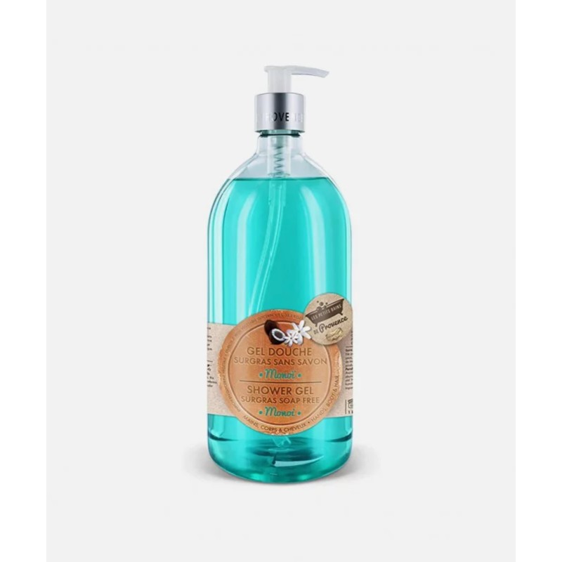 LES PETITS BAINS DE PROVENCE GEL DOUCHE MONOI 1L