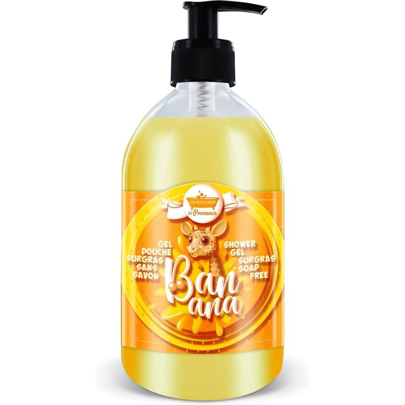 LES PETITS BAINS DE PROVENCE GEL DOUCHE ENFANT DE BANANA 500ML