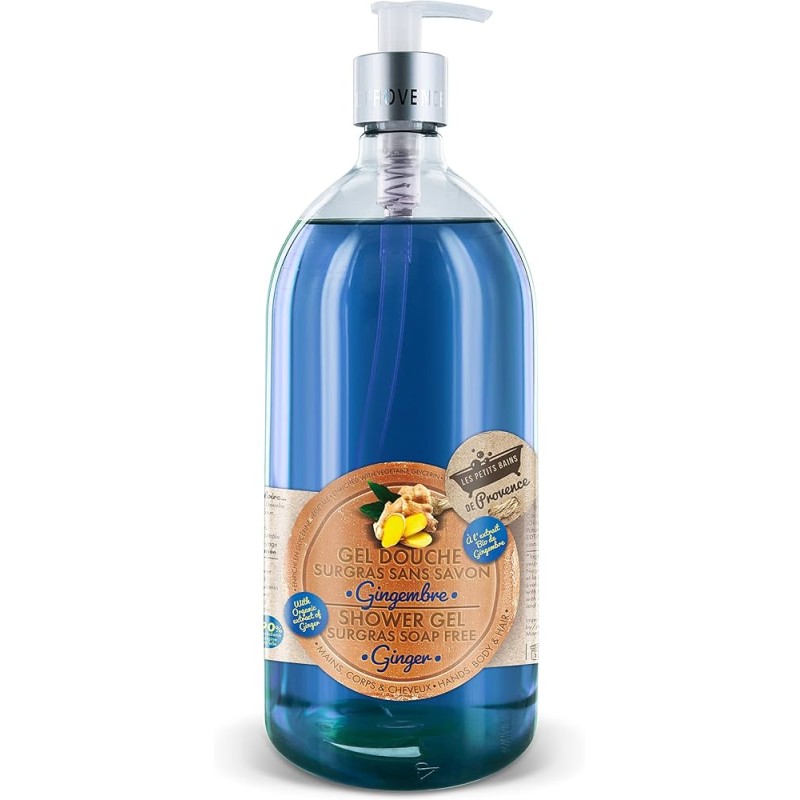 LES PETITS BAINS DE PROVENCE GEL DOUCHE GINGEMBRE 1L