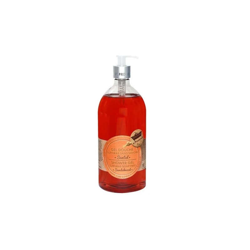 LES PETITS BAINS DE PROVENCE GEL DOUCHE SANTAL 1L